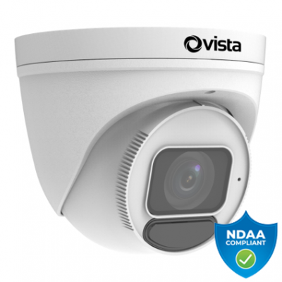 Vista VIP-T8MP28V12IRM 8MP 2.8 ~ 12mm motorised NDAA Complient IP Turret Camera